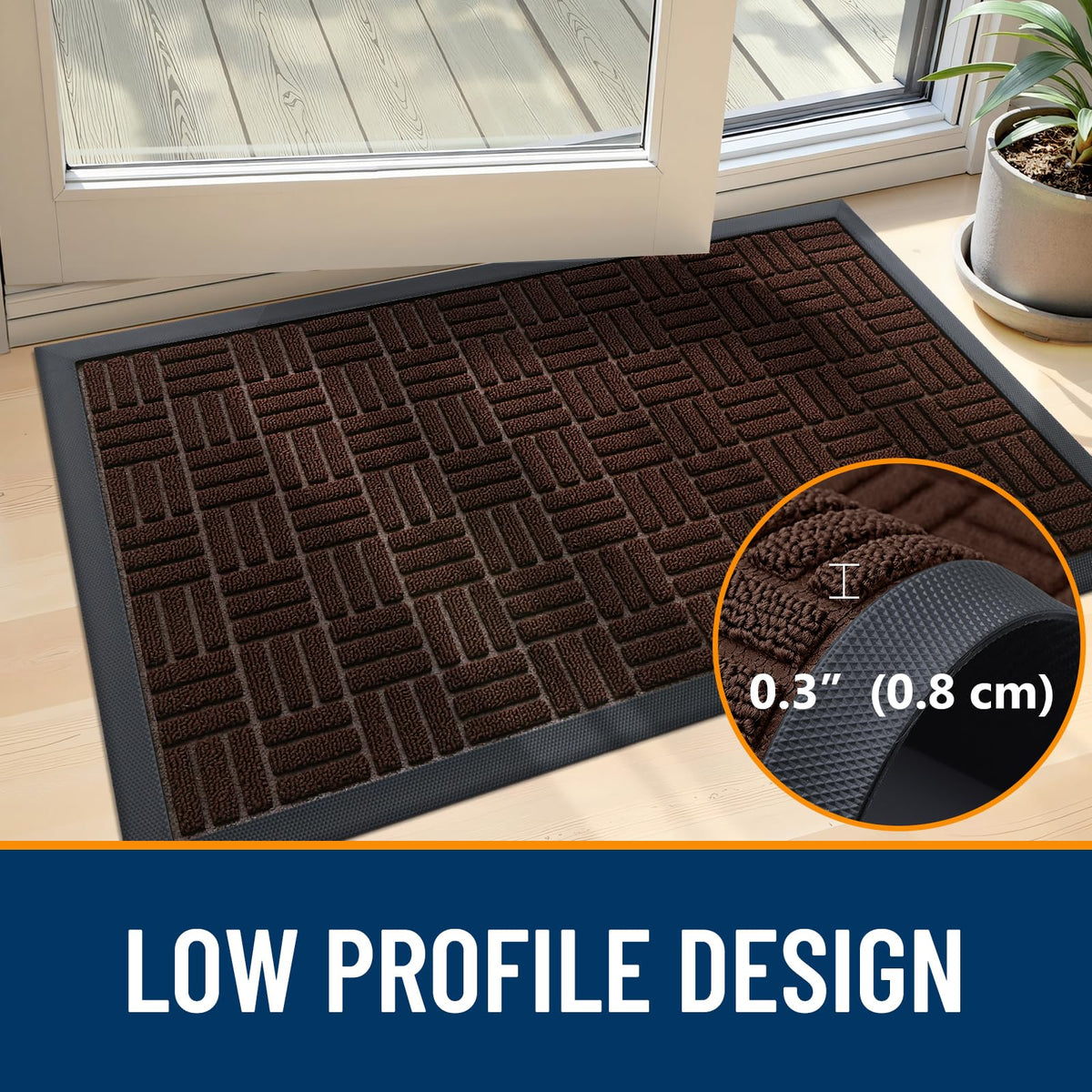 OLANLY easy-clean maintenance for quick upkeep after outdoor use.