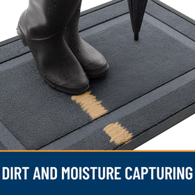 OLANLY mats are versatile for indoor entryways and outdoor patios.