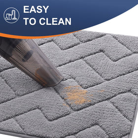 OLANLY Indoor Door Mat floor-protection keeps entryways clean and dry.
