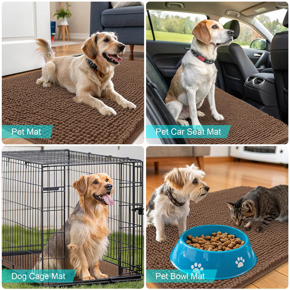 OLANLY indoor-outdoor versatility suits crates, cars, and entrances.