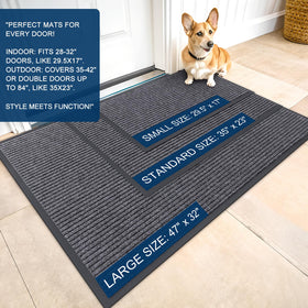 OLANLY Indoor-Outdoor Doormat for versatile entryway use.