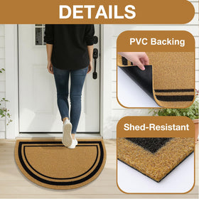 OLANLY indoor-outdoor mat supports versatile placement at entryways with durable performance.