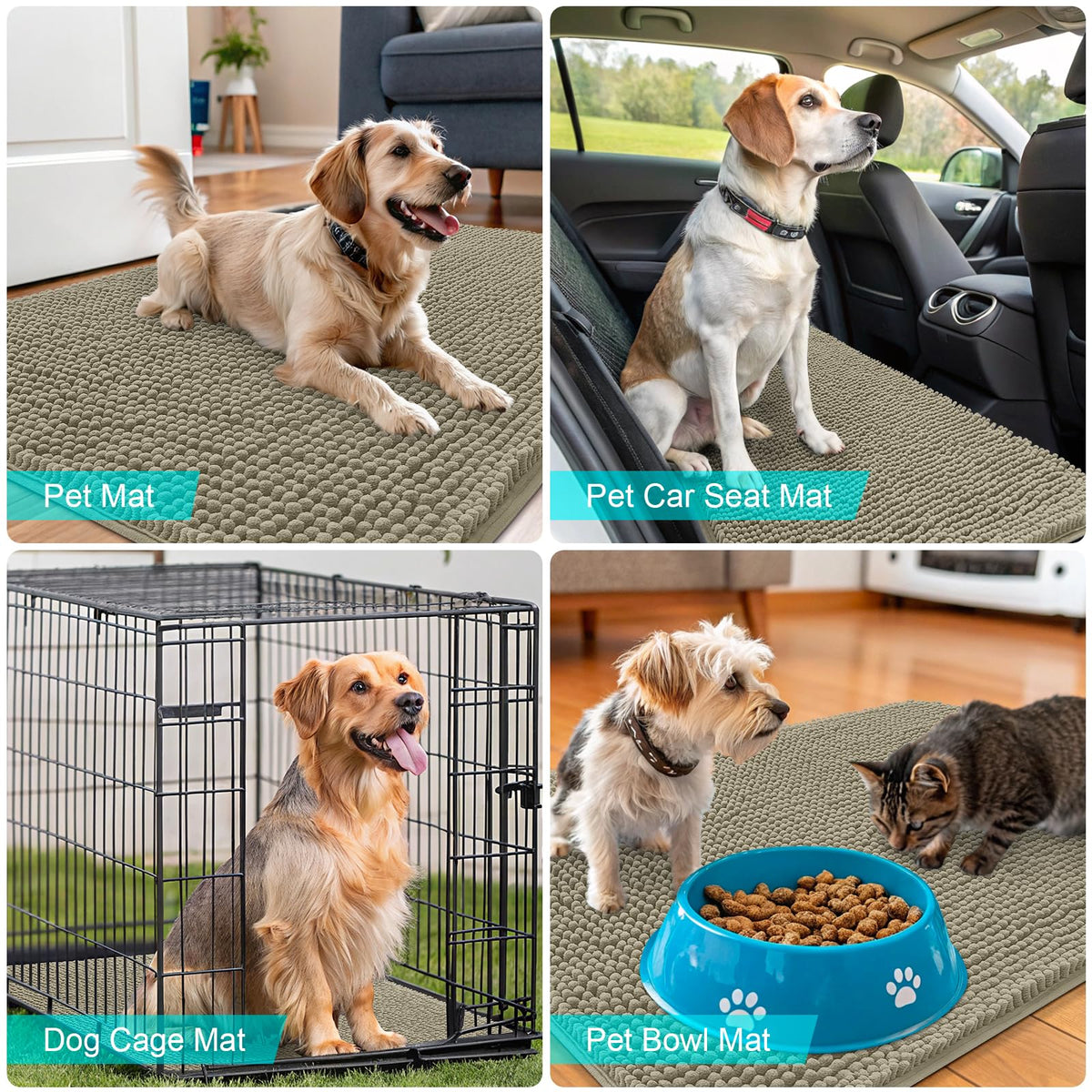 OLANLY indoor-outdoor versatility suits doorways, crates, or cars.