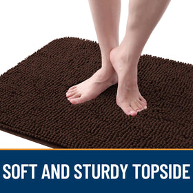 OLANLY low-profile design fits under doors without snagging