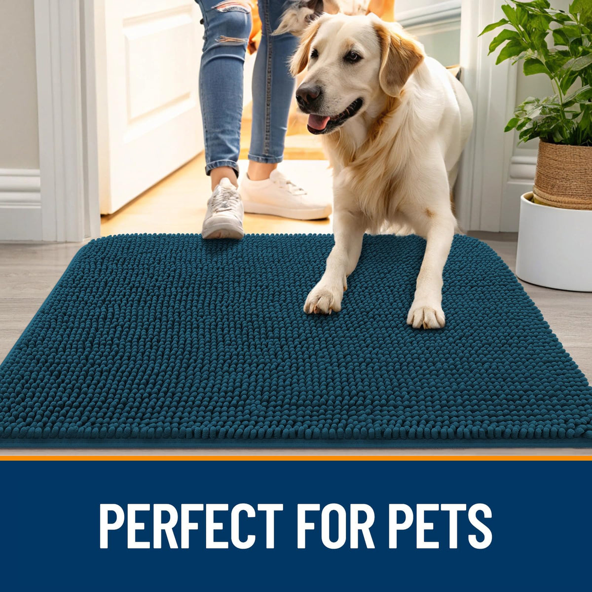 OLANLY machine-washable design makes cleaning fast.