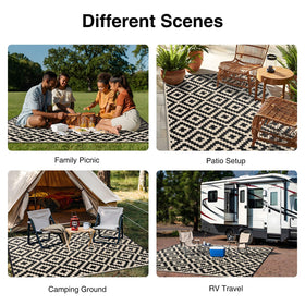 OLANLY suited for porch, deck, balcony, and backyard spaces