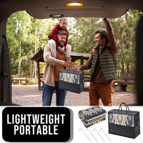 OLANLY RV and camping mat suitable for outdoor picnics.