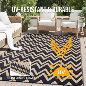 OLANLY stain-resistant rug cleans easily after mud or spills.