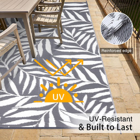 OLANLY UV-protected rug keeps colors bright on sunny patios