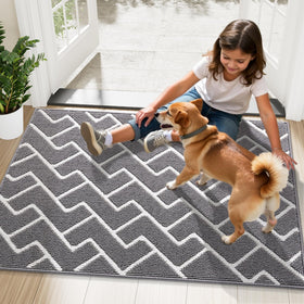 OLANLY versatile entryway mat suits kitchens, patios, and indoor entrances.