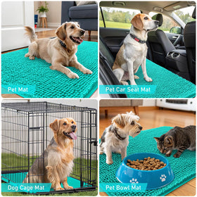 OLANLY versatile indoor outdoor use mat suits entry crate or car