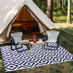 OLANLY versatile outdoor mat suitable for porch deck backyard