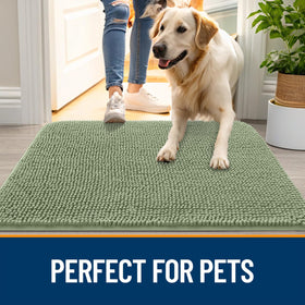 OLANLY washable dog door mat for easy maintenance