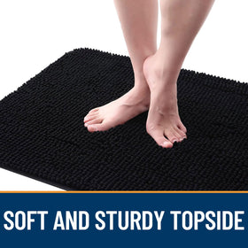 OLANLY anti-slip base helps stay put on dry floors