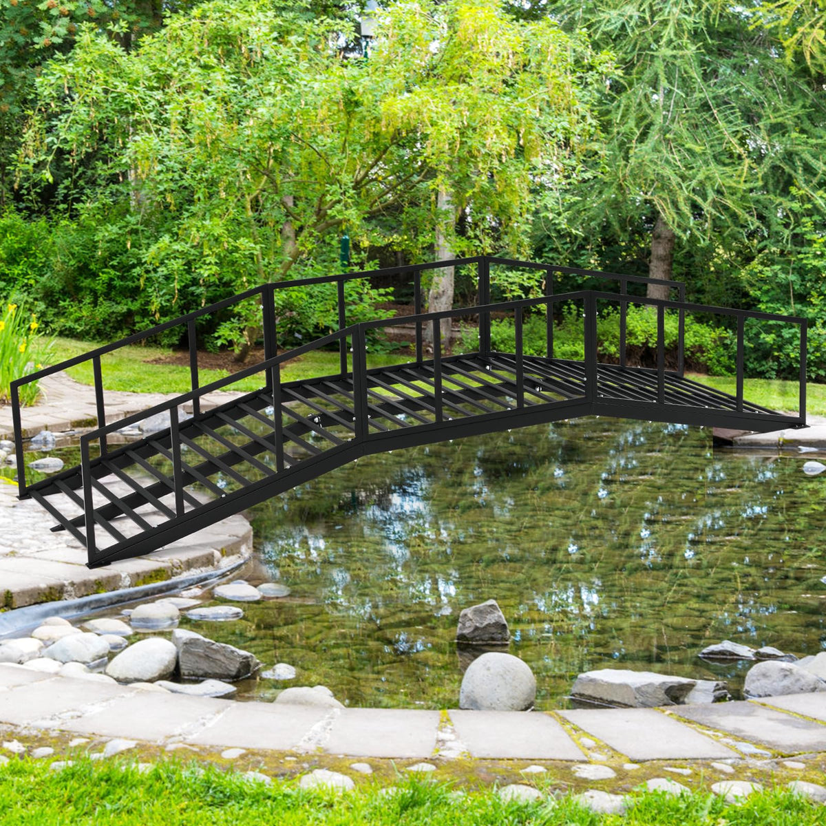 OLBRUS garden-path crossing ideal for defining zones and guiding foot traffic.