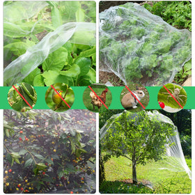 Oleitodh mosquito-screen protects garden while allowing airflow
