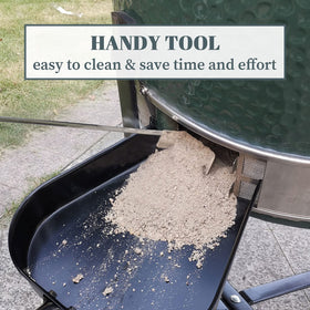 OLIGAI ash tool with flat bottom for quick ash removal during grilling