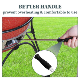 OLIGAI ash tool features a hanging hook for easy storage