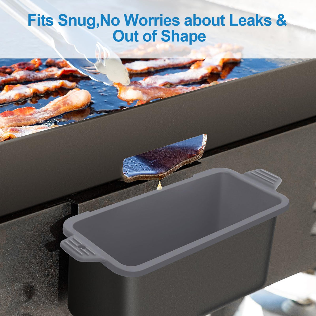 Oliggive reusable drip-pan liner, heat-resistant for long-lasting use.