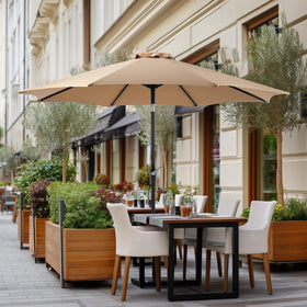 OLIXIS sturdy rib construction boosts wind resistance and stability.