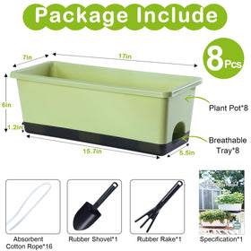 Oliz versatile planters suitable for herbs, flowers, succulents and more.