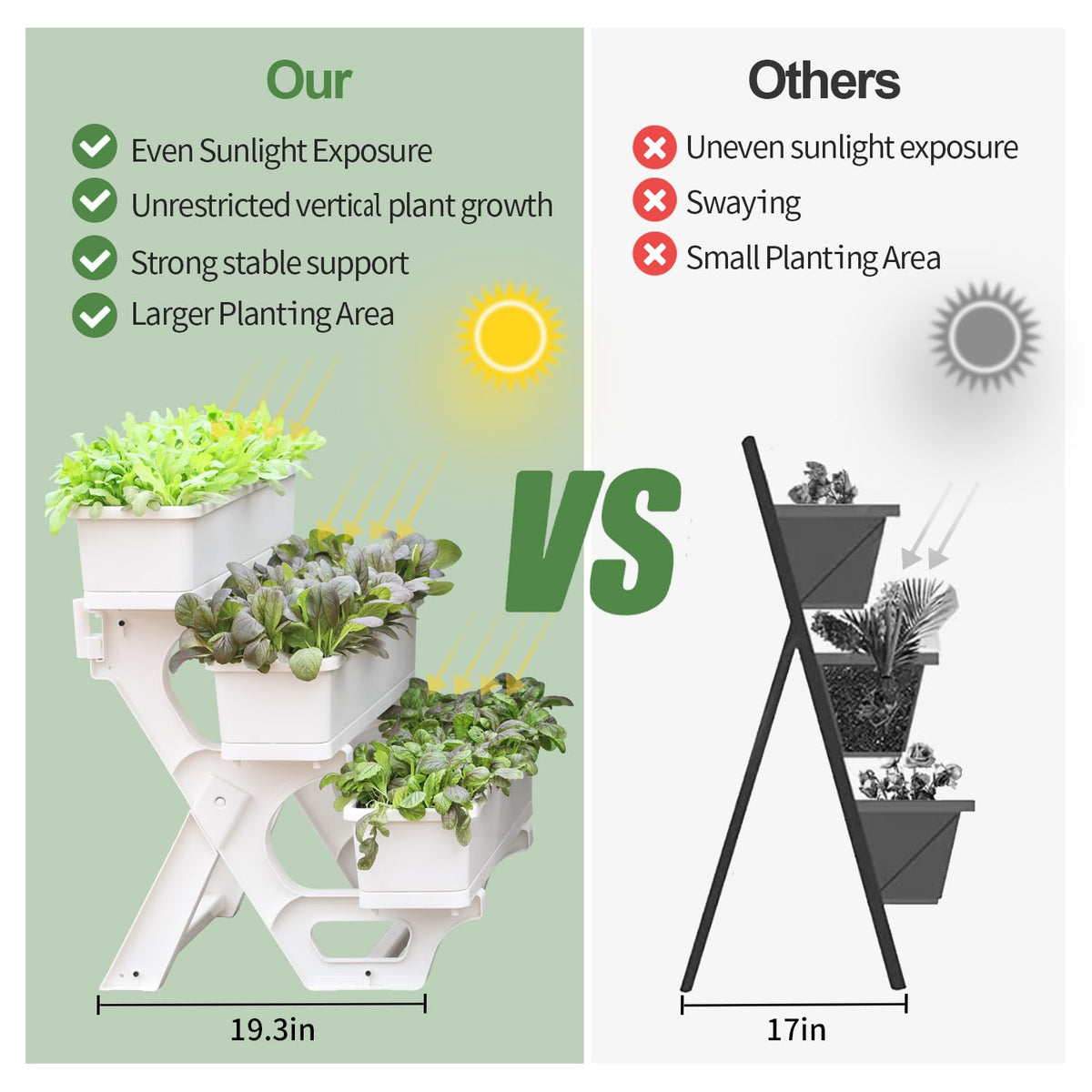 Oliz planters indoor outdoor ready design for patios and balconies
