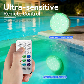 Ollny 100-foot air remote range covers indoor control with underwater reach