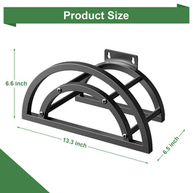 OLV decorative hose rack adds elegance to your yard.