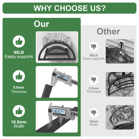 OLV detachable hose reel storage keeps hoses neatly organized.