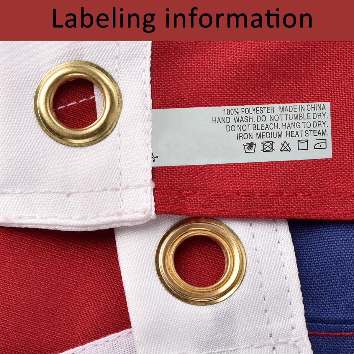 Olynese flag versatile for indoor and outdoor use in garden displays.