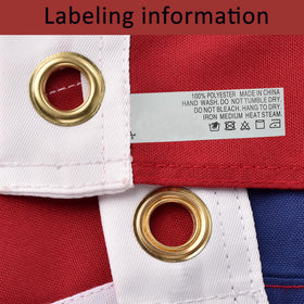 Olynese flag versatile for indoor and outdoor use in garden displays.