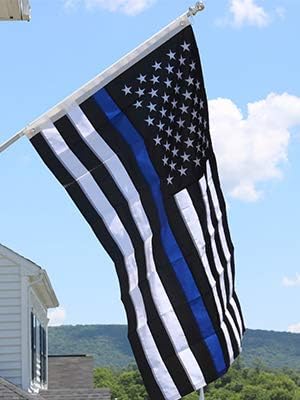 OLYNIK flag makes a thoughtful gift for law enforcement supporters.