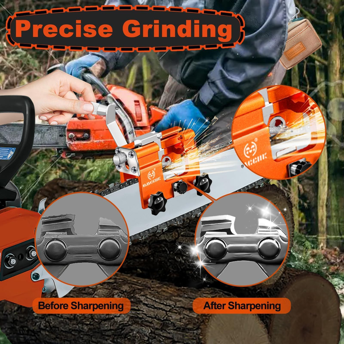 OMCCHK titanium diamond bits upgrade deliver durable sharpening for longer life