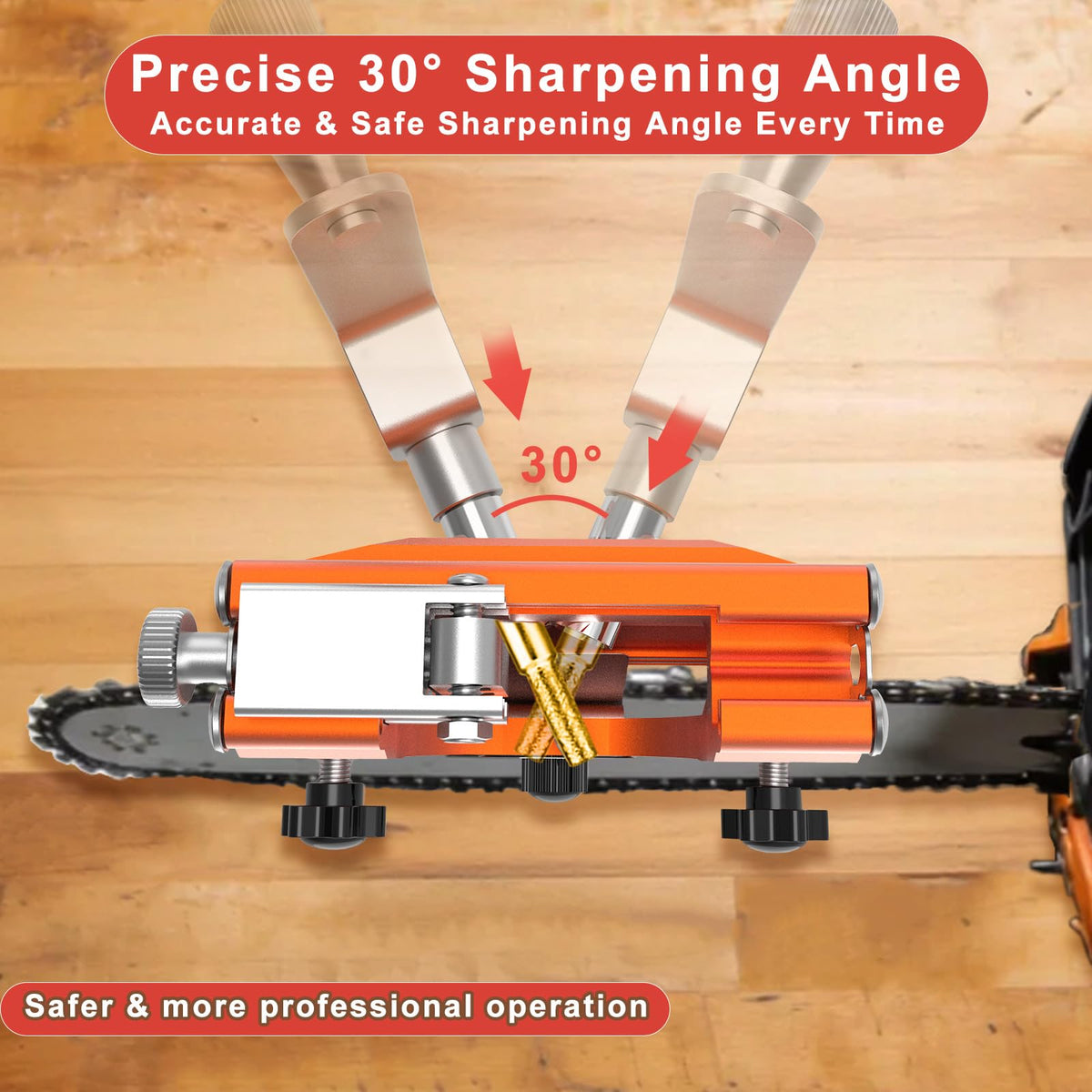OMCCHK industrial sharpening stone delivering burr-free edges during use