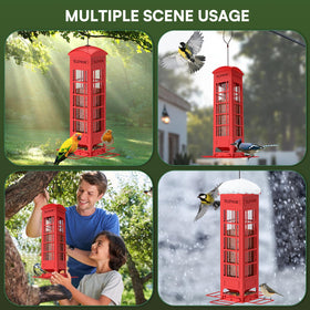 OMEUTY outdoor wild bird feeder ideal for garden or patio.