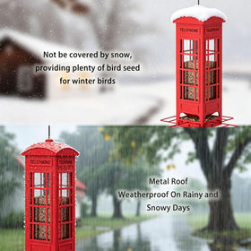 OMEUTY rust-proof metal build withstands wind and rain for years.
