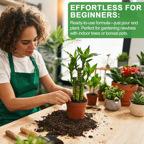 Omitgoter airy texture with perlite enhances root breathability.