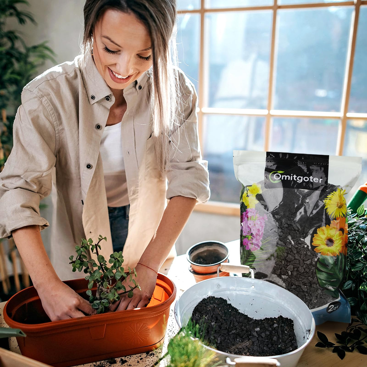 Omitgoter biochar-porous-structure close-up demonstrates nutrient retention potential.