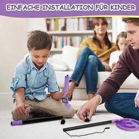 OMMO easy-install design lets kids assemble in minutes.