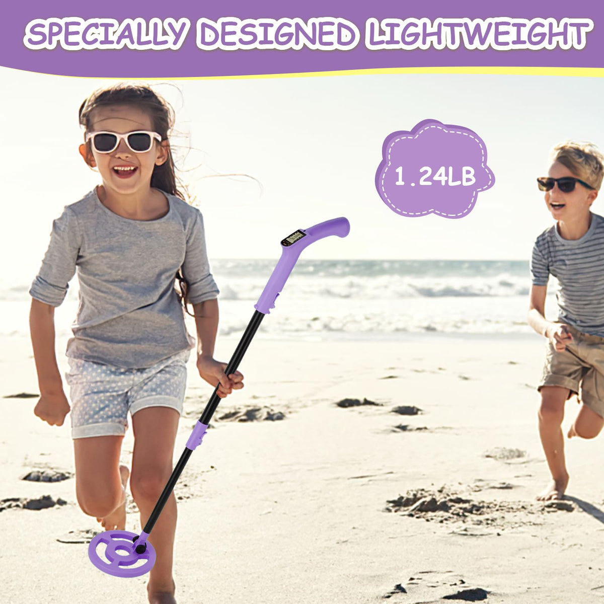 OMMO foldable search coil supports easy travel and storage.