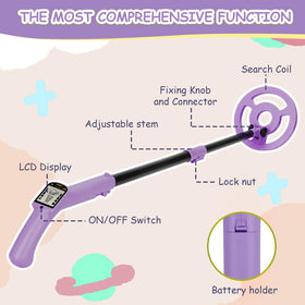 OMMO included accessories provide a ready-to-use treasure hunting kit.