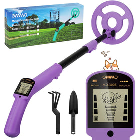 OMMO kids metal detector adjustable stem for growing explorers.