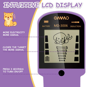 OMMO LCD display with puppy animation enhances outdoor hunts.