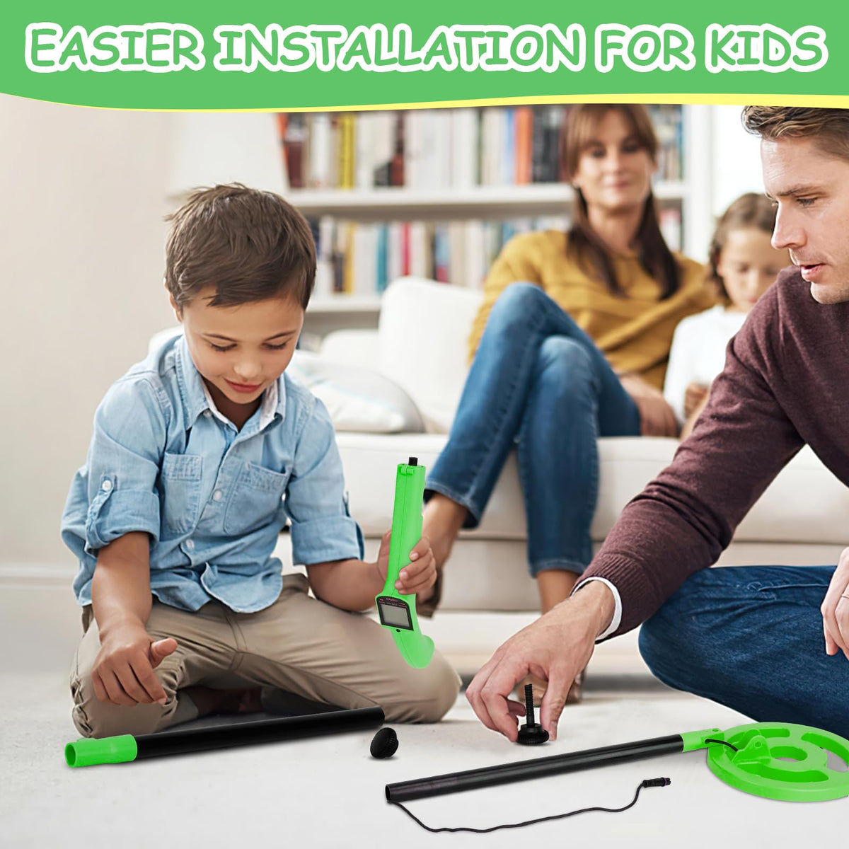 OMMO Easy assembly designed for quick setup before exploring outdoors.