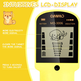 OMMO lightweight body helps kids hold the detector during adventures.