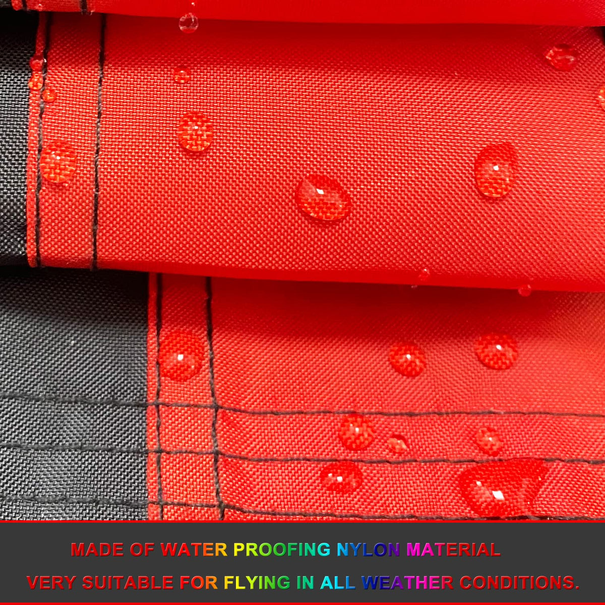 Omnisexual patriotic banner suitable for home garden or office decor.