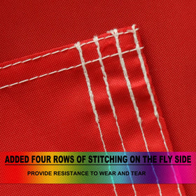 Omnisexual vivid nylon finish provides a rich appearance with weather durability.