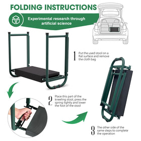 Onadak large tool organizer bag keeps gardening tools neatly organized.