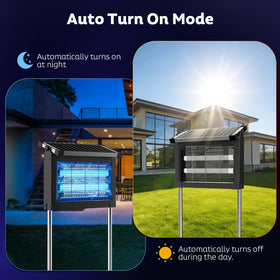 OnBeam solar USB dual charging keeps pest control ready anywhere.