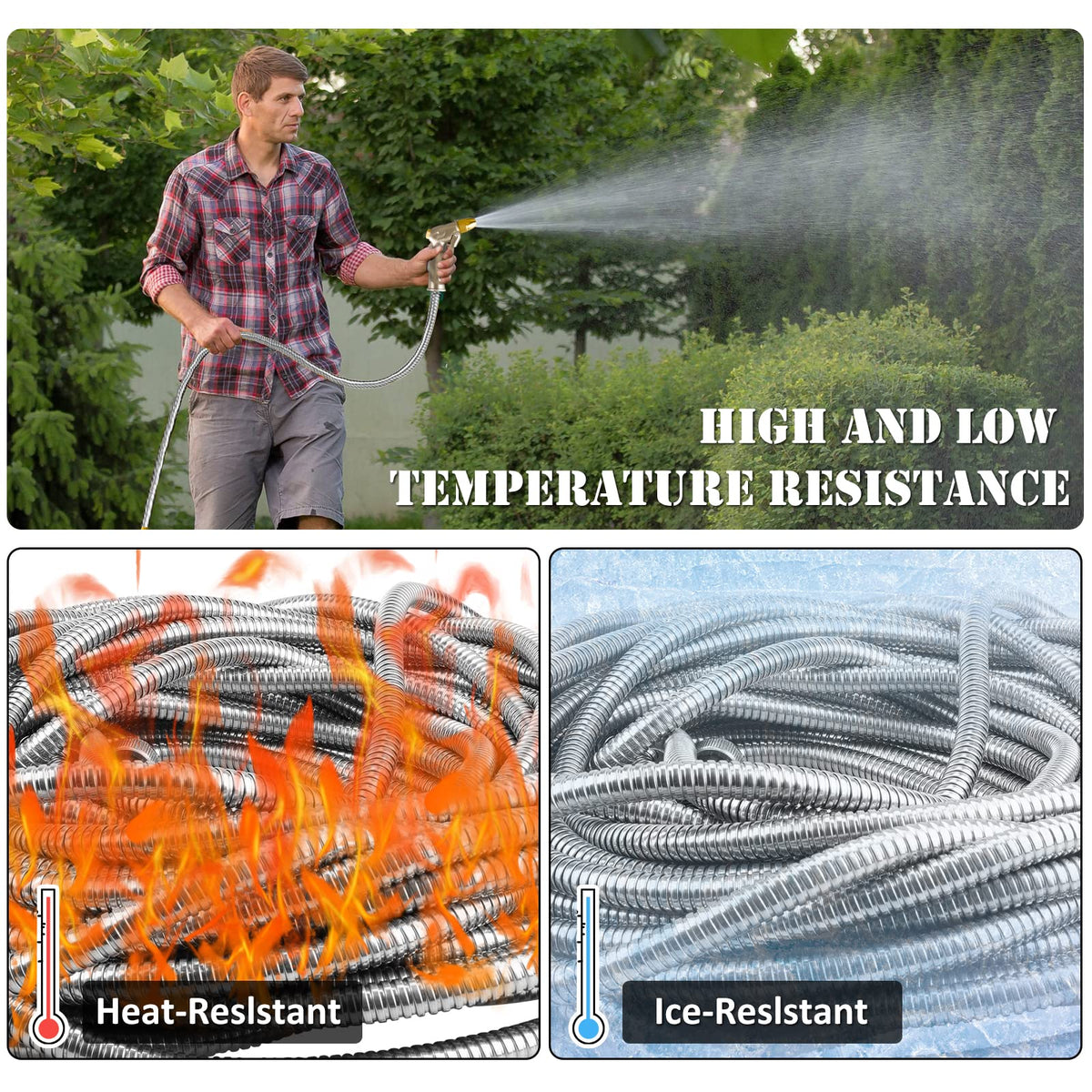 OnBrand four rubber seals ensure drip-free connections with simple tightening